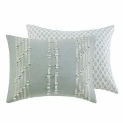 INK+IVY Kara Cotton Jacquard Comforter Set Aqua -INK+IVY Shop unnamed file 102