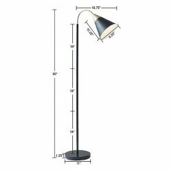 INK+IVY Beacon Mid-Century Modern Arched Floor Lamp -INK+IVY Shop unnamed file 1070