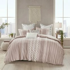 INK+IVY Imani 3-piece Cotton Comforter Set Blush -INK+IVY Shop unnamed file 11