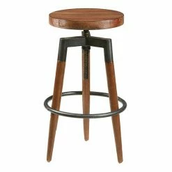 INK+IVY Frazier Counter Stool And Barstool With Adjustable Height Reclaimed White -INK+IVY Shop unnamed file 1133