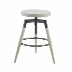 INK+IVY Frazier Counter Stool And Barstool With Adjustable Height Reclaimed White -INK+IVY Shop unnamed file 1134