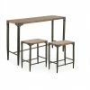 INK+IVY Caden Console Table & Counter Stool 3-piece Set -INK+IVY Shop unnamed file 1146