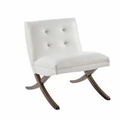 INK+IVY Wynn Lounge Accent Chair White