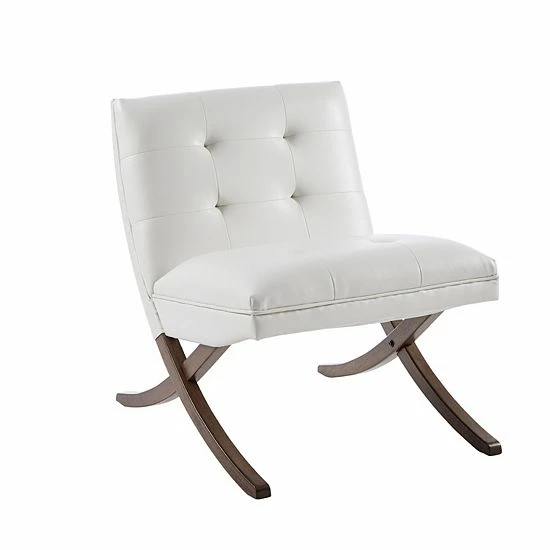 INK+IVY Wynn Lounge Accent Chair White 3 INK+IVY Wynn Lounge Accent Chair White
