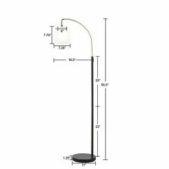 INK+IVY Bristol Industrial Arched Floor Lamp -INK+IVY Shop unnamed file 1196