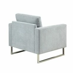 INK+IVY Madden Velvet Upholstered Accent Lounge Arm Chair Gray -INK+IVY Shop unnamed file 127