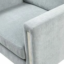 INK+IVY Madden Velvet Upholstered Accent Lounge Arm Chair Gray -INK+IVY Shop unnamed file 129