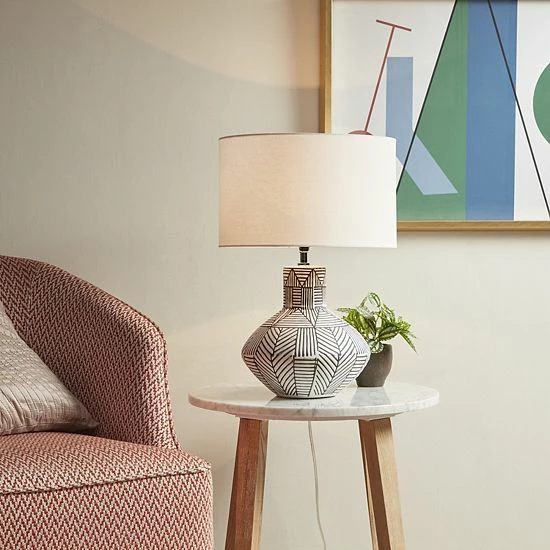 INK+IVY Agape Geometric Table Lamp 4 INK+IVY Agape Geometric Table Lamp - Image 2