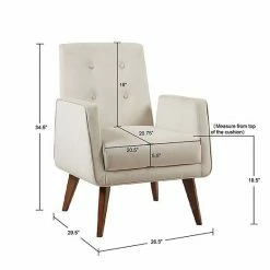 INK+IVY Lacey Mid Century Modern Velvet Upholstered Accent Arm Chair -INK+IVY Shop unnamed file 1461