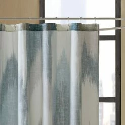 INK+IVY Alpine Printed Shower Curtain Yellow -INK+IVY Shop unnamed file 147