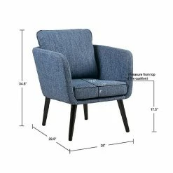 INK+IVY Jake Upholstered Accent Arm Chair With Loose Back Pillow -INK+IVY Shop unnamed file 1485