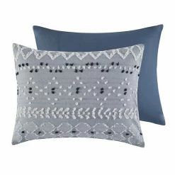 INK+IVY Dora Organic Cotton Clipped Chambray 3-Piece Duvet Cover Set With Shams -INK+IVY Shop unnamed file 1524