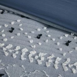 INK+IVY Dora Organic Cotton Clipped Chambray 3-Piece Duvet Cover Set With Shams -INK+IVY Shop unnamed file 1525