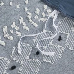 INK+IVY Dora Organic Cotton Clipped Chambray 3-Piece Duvet Cover Set With Shams -INK+IVY Shop unnamed file 1527