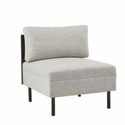 INK+IVY Metro Upholstered Modular Armless Accent Chair