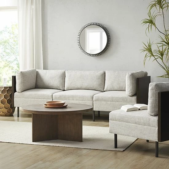 INK+IVY Metro Upholstered Modular Armless Accent Chair 10 INK+IVY Metro Upholstered Modular Armless Accent Chair - Image 8