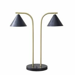 INK+IVY Bower Two Tone Table Lamp