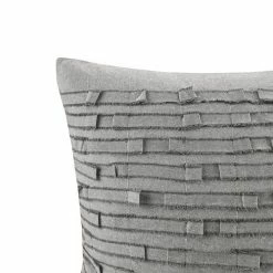 INK+IVY Kerala Cotton Square Throw Pillow Taupe -INK+IVY Shop unnamed file 1632