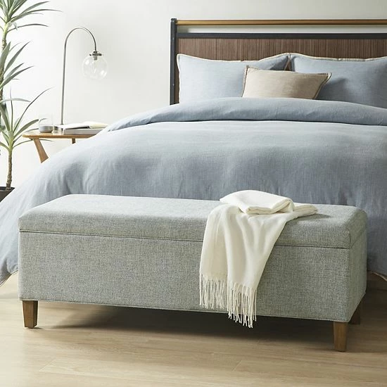 INK+IVY Marcie Upholstered Storage Bench 4 INK+IVY Marcie Upholstered Storage Bench - Image 2