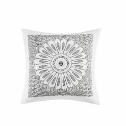 INK+IVY Sofia Embroidered Square Throw Pillow Taupe -INK+IVY Shop unnamed file 212