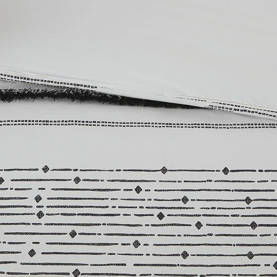 INK+IVY Nea Cotton Printed Comforter Set With Trims Multi 9 INK+IVY Nea Cotton Printed Comforter Set With Trims Multi - Image 7