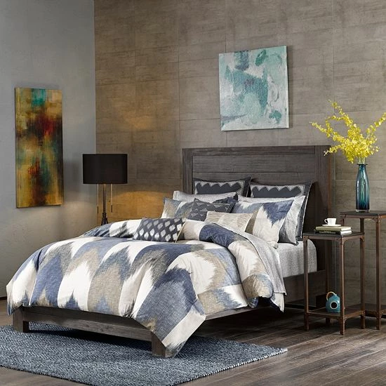 INK+IVY Alpine 3-piece Cotton Comforter Set Yellow 15 INK+IVY Alpine 3-piece Cotton Comforter Set Yellow - Image 13