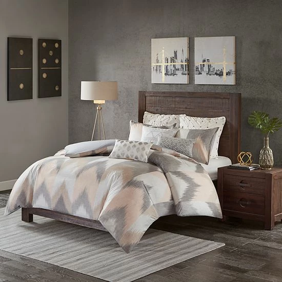INK+IVY Alpine 3-piece Cotton Comforter Set Yellow 16 INK+IVY Alpine 3-piece Cotton Comforter Set Yellow - Image 14