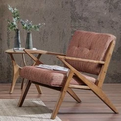 INK+IVY Rocket Lounge Arm Chair Tan