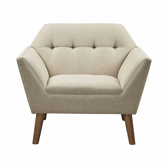 INK+IVY Newport Lounge Accent Chair Light Gray 5 INK+IVY Newport Lounge Accent Chair Light Gray - Image 3