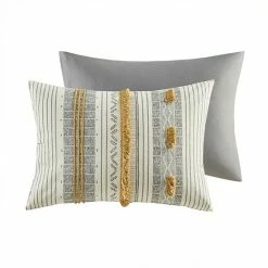 INK+IVY Cody 3-piece Cotton Comforter Set Gray Yellow 5 INK+IVY Cody 3-piece Cotton Comforter Set Gray Yellow -INK+IVY Shop unnamed file 384