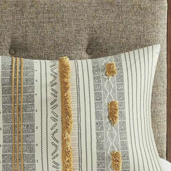 INK+IVY Cody 3-piece Cotton Comforter Set Gray Yellow INK+IVY Cody 3-piece Cotton Comforter Set Gray Yellow -INK+IVY Shop unnamed file 385