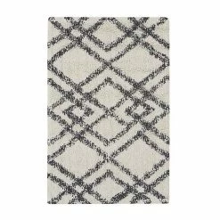 INK+IVY Ansel Geo Diamond Yarn Dyed Cotton Tufted Bath Rug Gray White -INK+IVY Shop unnamed file 615
