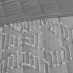 INK+IVY Tulay Clipped Cotton Gauze Quilted Coverlet Set With Shams Gray 14 INK+IVY Tulay Clipped Cotton Gauze Quilted Coverlet Set With Shams Gray -INK+IVY Shop unnamed file 723
