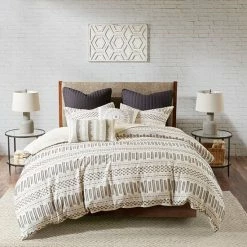 INK+IVY Rhea Cotton Jacquard Comforter Set Ivory Charcoal -INK+IVY Shop unnamed file 74