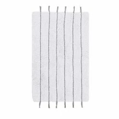 INK+IVY Arbor Striped Tassel Cotton Tufted Bath Rug Black Neutral 25 INK+IVY Arbor Striped Tassel Cotton Tufted Bath Rug Black Neutral -INK+IVY Shop unnamed file 746