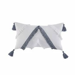 INK+IVY Reva Boho Tassle Oblong Throw Pillow
