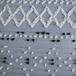 INK+IVY Dora Organic Cotton Clipped Chambray 3-Piece Comforter Set With Shams -INK+IVY Shop unnamed file 889