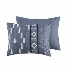 INK+IVY Inari Ikat Print And Braided Trims Cotton 3-Piece Comforter Set With Shams -INK+IVY Shop unnamed file 907
