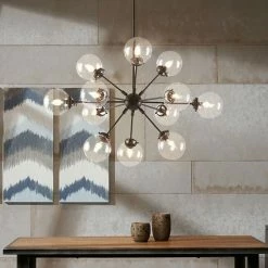 INK+IVY Paige 12-Light Chandelier Silver