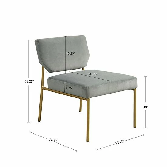 INK+IVY Roxie Deep Seat Slipper Chair 10 INK+IVY Roxie Deep Seat Slipper Chair - Image 8