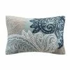 INK+IVY Kiran Paisley Embroidered Oblong Throw Pillow Blue -INK+IVY Shop unnamed file 970