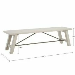 INK+IVY Sonoma Dining Bench Reclaimed White 9 INK+IVY Sonoma Dining Bench Reclaimed White -INK+IVY Shop unnamed file 980