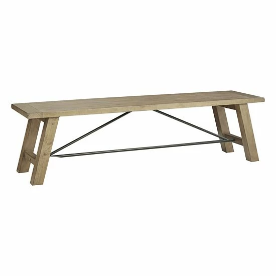 INK+IVY Sonoma Dining Bench Reclaimed White INK+IVY Sonoma Dining Bench Reclaimed White -INK+IVY Shop unnamed file 982